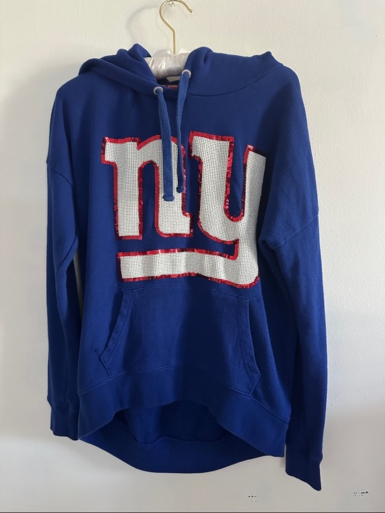 Victoria's Secret Tops - Victoria's Secret PINK NFL Giants Hoodie XS